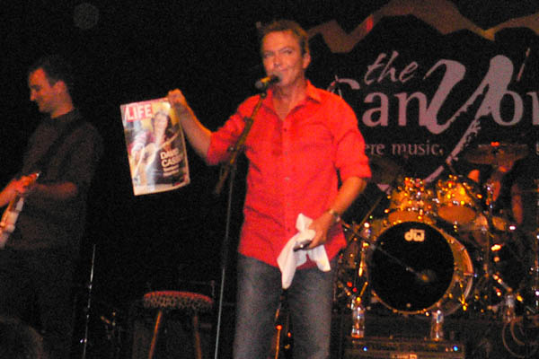 David Cassidy live at The Canyon