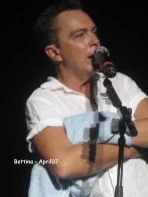 David at the Brighton concert