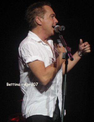 David at the Brighton concert