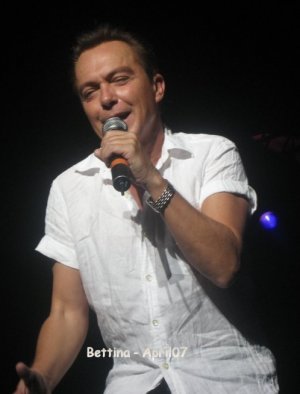 David at the Brighton concert