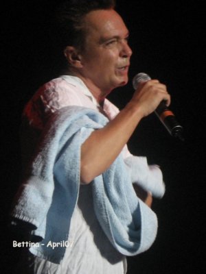 David at the Brighton concert