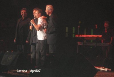 David at the Wembley concert
