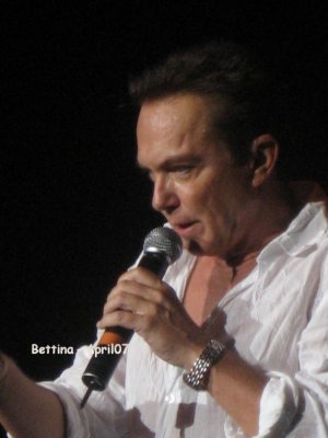 David at the Wembley concert