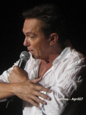 David at the Wembley concert