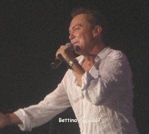 David at the Wembley concert
