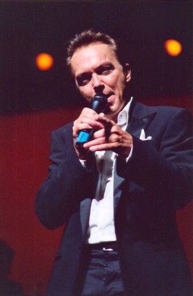 David sings with the Pacific Symphony Orchestra