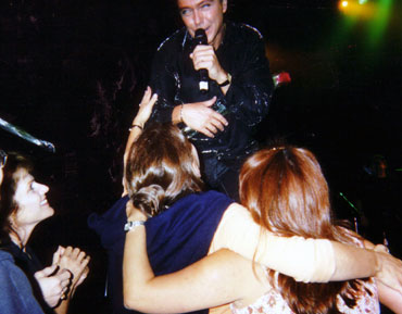 <p>He told me after the comedian was over come see him and he would take me down there. So in the mean time I went to my seat, right behind me was Shaun Cassidy and his wife. I went to get at Soda at one point and saw Drew Carrey arrive with a date!</p>