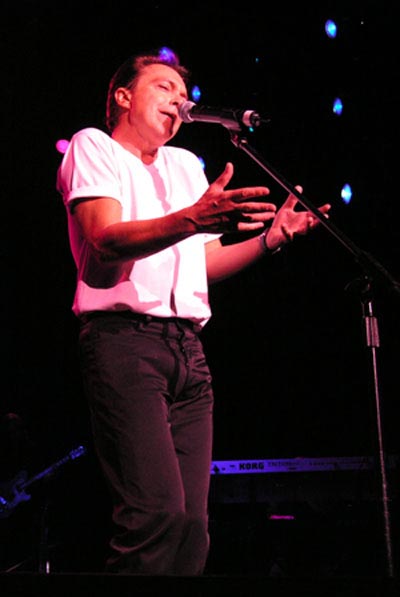 David singing Cry