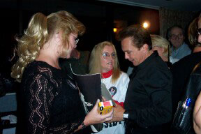 David talking to Nancy