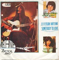 Front cover of single.