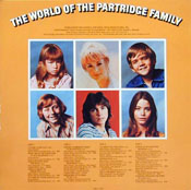 Back cover of The World Of The Partridge Family