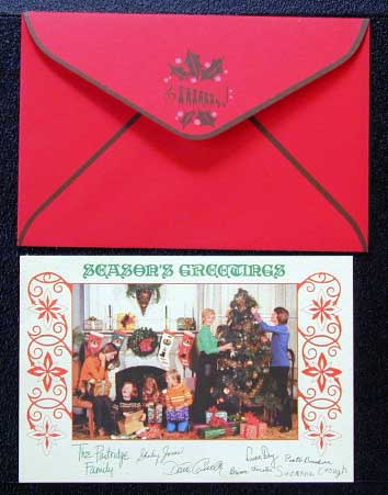 Christmas Card and envelope.