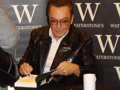 David Cassidy signs his autobiography