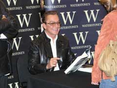 David Cassidy signs his autobiography