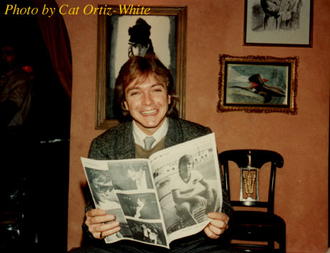 David with a Da-idy newsletter