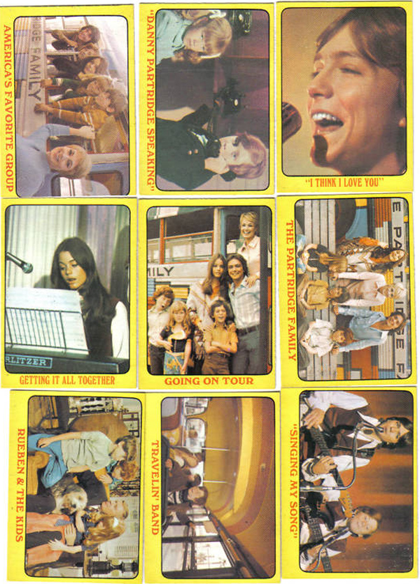 Yellow PF Trading Cards