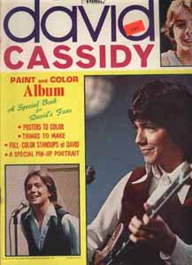 David Cassidy Paint and Color Album