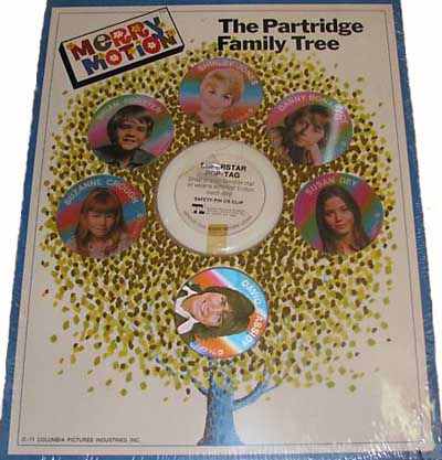 Merry Motion Partridge Family Tree