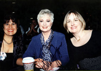 Cat, Shirley Jones and Susanne Stiward.