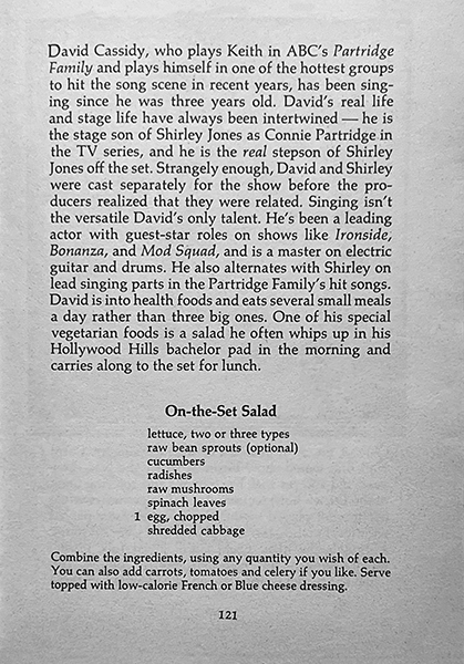 Cool Cooking with David's salad recipe