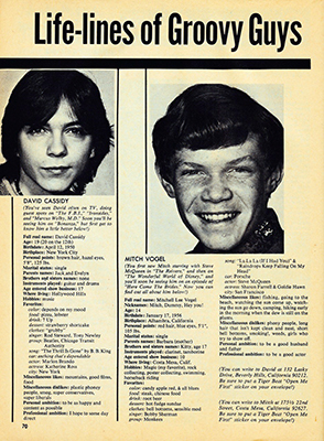 Tiger Beat April 1970