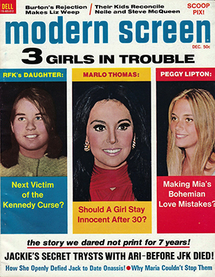 December 1970 Modern Screen Magazine