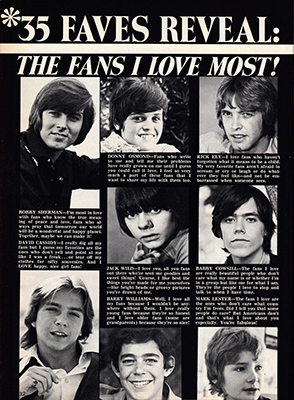 Tiger Beat December 1970