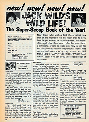 Tiger Beat December 1970