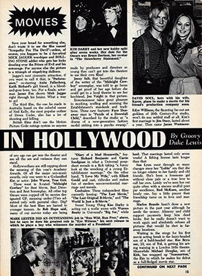 Tiger Beat July 1970