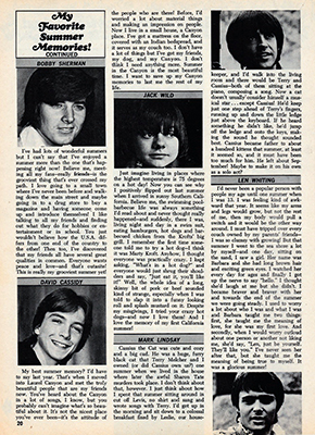 Tiger Beat July 1970