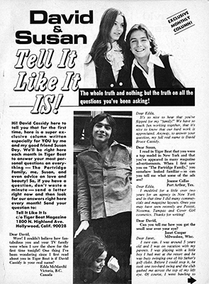 Tiger Beat November 1970