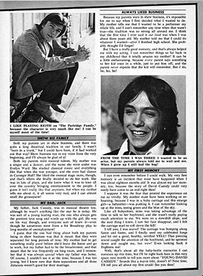 Tiger Beat November 1970