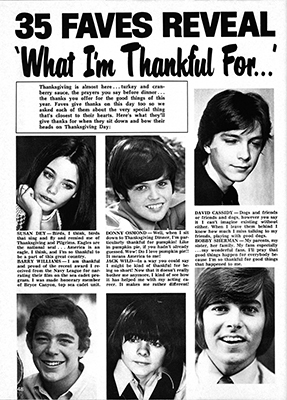 Tiger Beat November 1970