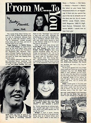 October 1970 Fave Magazine