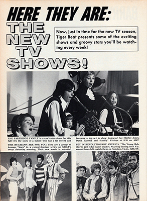 Tiger Beat October 1970