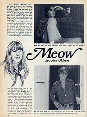 Tiger Beat October 1970