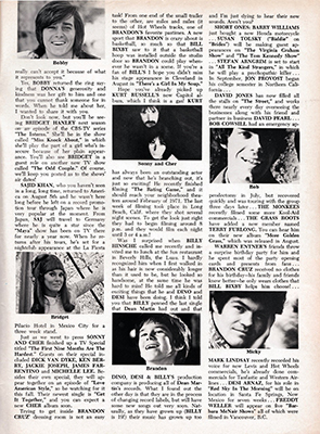 Tiger Beat October 1970