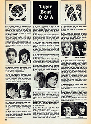 Tiger Beat Sept 1970