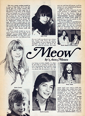 Tiger Beat Sept 1970