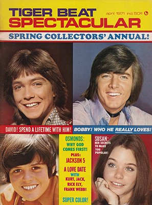 Tiger Beat Spectacular April 1971