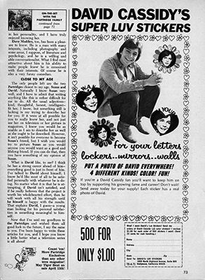 Tiger Beat April 1971