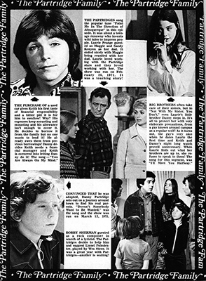 Tiger Beats Official Partridge Family Magazine - August 1971