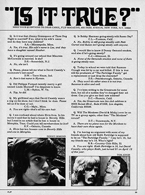 Flip Magazine August 1971