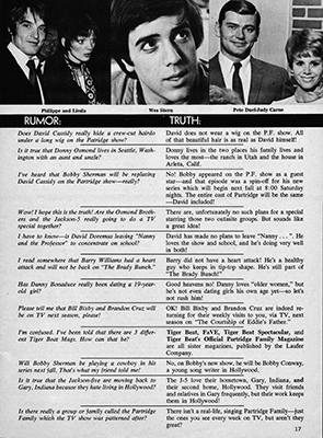 Tiger Beat Spectacular August 1971