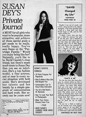Tiger Beat Spectacular August 1971