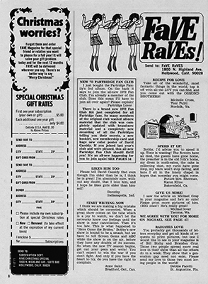 December 1971 Fave Magazine