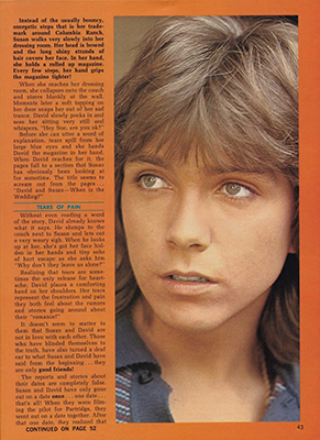 Tiger Beats Official Partridge Family Magazine - December 1971