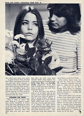 Tiger Beats Official Partridge Family Magazine - December 1971