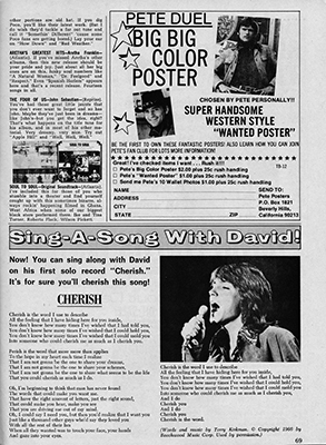 Tiger Beat December 1971