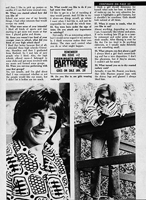 Tiger Beat Spectacular February 1971